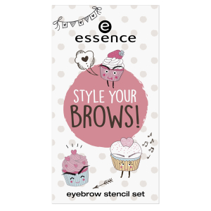 essence - Набор трафаретов для бровей style your brows! eyebrow stencil set т.01