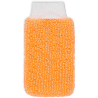 Мочалка массажная рукавица с манжетой, цвет в ассортименте