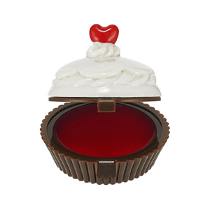 Holika Holika - Бальзам для губ Dessert Time Lip Balm - 01 Red Cup Cake