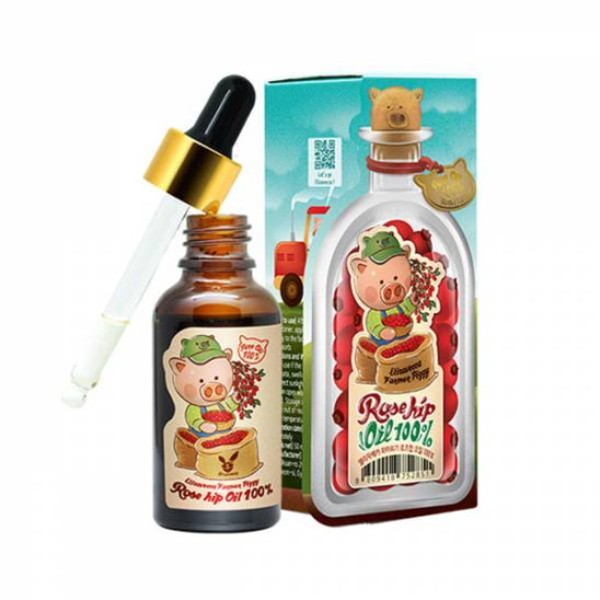 Натуральное масло шиповника для лица Farmer Piggy Rose Hip Oil 100% - 1