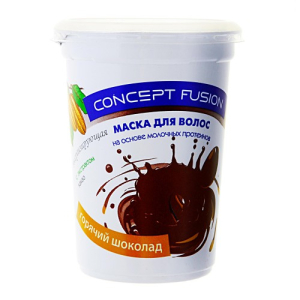 Concept - Маски для волос Fusion Горячий шоколад энергизирующая c экстрактом какао450 мл
