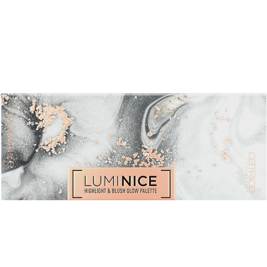 Палетка для макияжа: румяна и хайлайтеры Luminice Highlight & Blush Glow Palette, 10 Rose Vibes Only - 2
