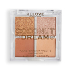 Relove by Revolution Тени для век Pocket Palette Coconut Dream