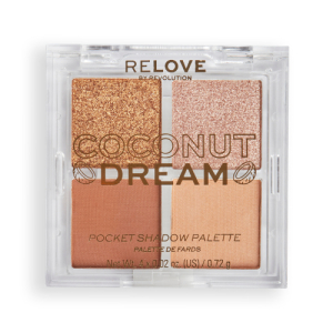Relove by Revolution - Тени для век Pocket Palette Coconut Dream2,9 г