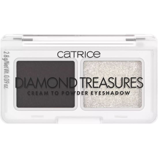 Палетка теней для век Diamond Treasures Cream to Powder Eyeshadow, 030 Smokey Diamond - 1