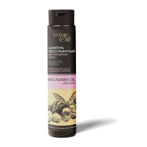 Luxury Oils - Шампунь бессульфатный Macadamia Oil для окрашенных волос, 350 мл350 мл