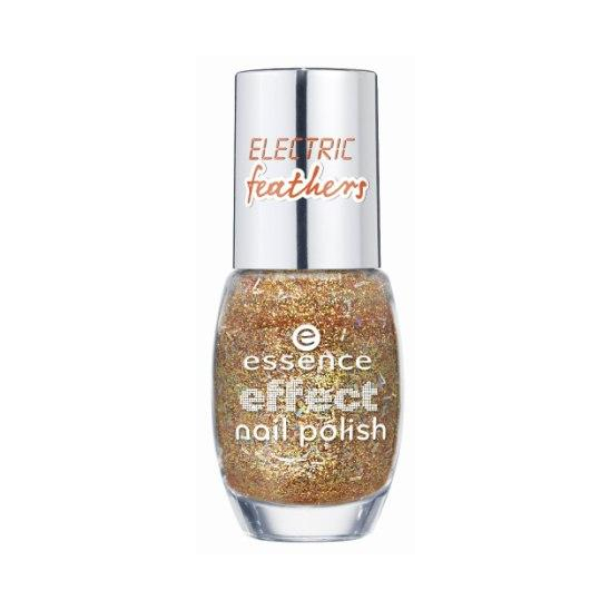 Лак для ногтей Effect Nail Polish - тон 19 электро перья золотой - 1