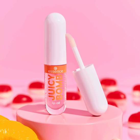 Масло для губ Juicy Bomb Party lip oil, 01 Peach Perfect - 3