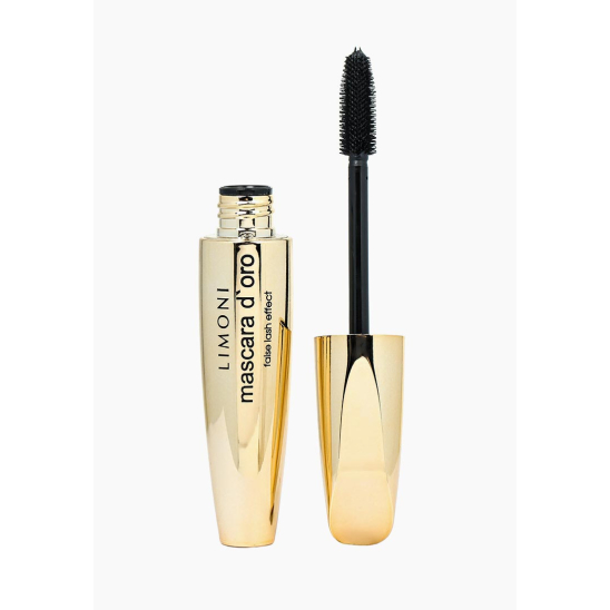 Тушь эффект накладных ресниц Mascara D oro тон 01 black - 2