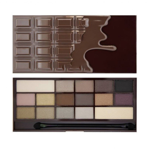 Makeup Revolution - Набор теней I Heart Makeup Wonder Palette Death By Chocolate, темный шоколад