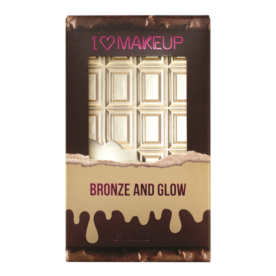 Палетка бронзера и хайлайтера Bronze And Glow - 2
