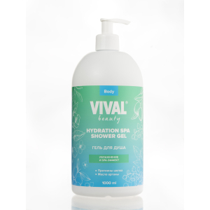 VIVAL beauty - Гель для душа Увлажнение и SPA-эффект1000 мл