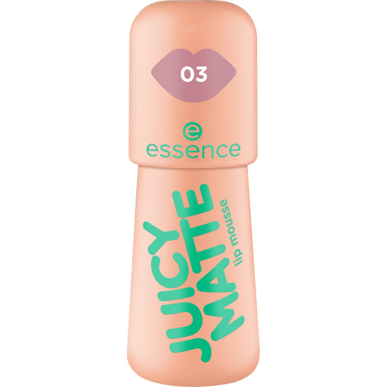 Жидкая матовая помада для губ Juicy Matte lip mousse, 03 Nude Pink - 1