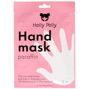 Holly Polly - Маска-перчатки для рук c парафином, увлажняющая и питающая