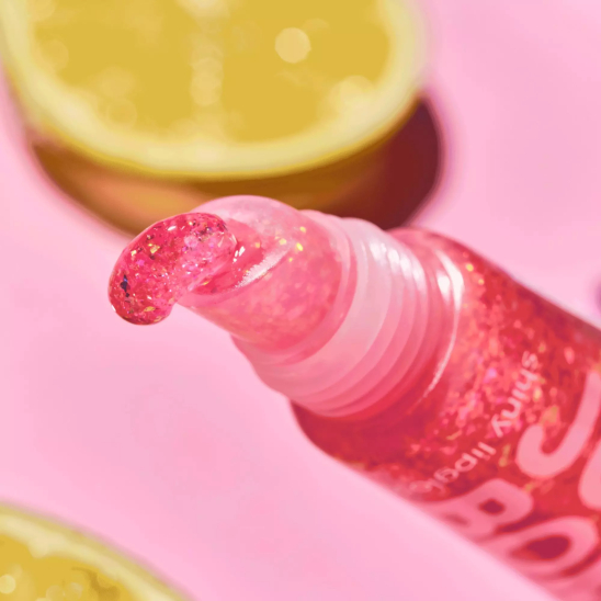 Блеск для губ Juicy Bomb Party shiny lipgloss, 02 Luminous Lime - 3