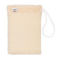 Мочалка брикет для пилинга с индикатором износа, цвет в ассортименте