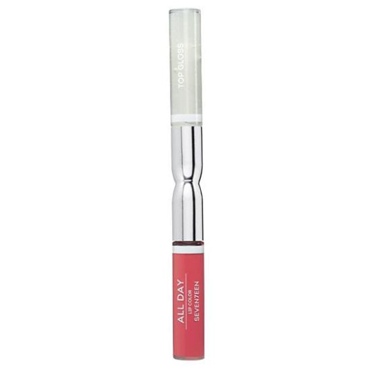 Жидкая стойкая помада-блеск All day lip color & top gloss, 80 Морозная рябина - 1