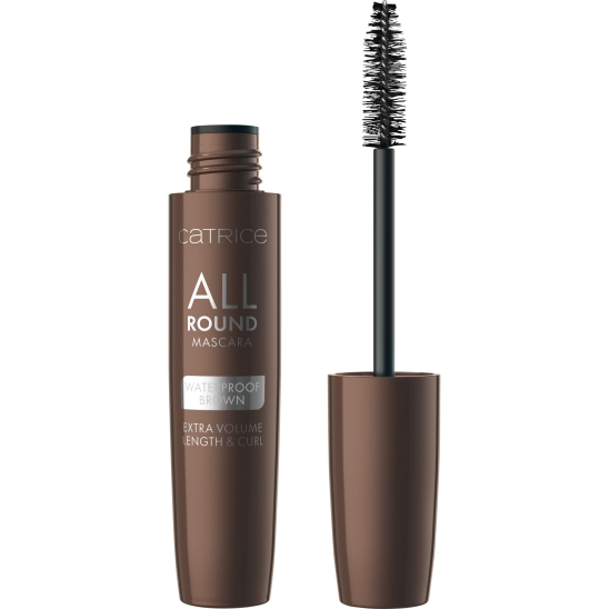 Тушь для ресниц водостойкая Allround Mascara WP, 020 Brown - 2