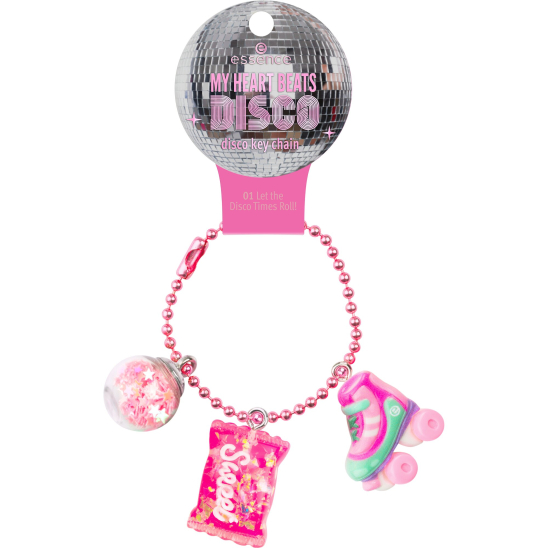 Брелок для ключей My Heart Beats Disco disco key chain - 2