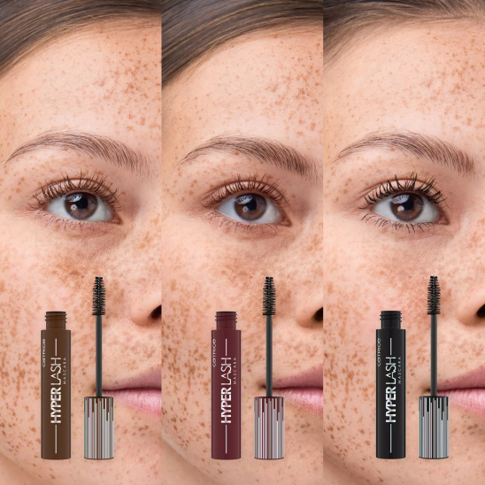 Тушь для ресниц объём и длина коричневая Hyper Lash Mascara, 020 Speedy Brown - 6