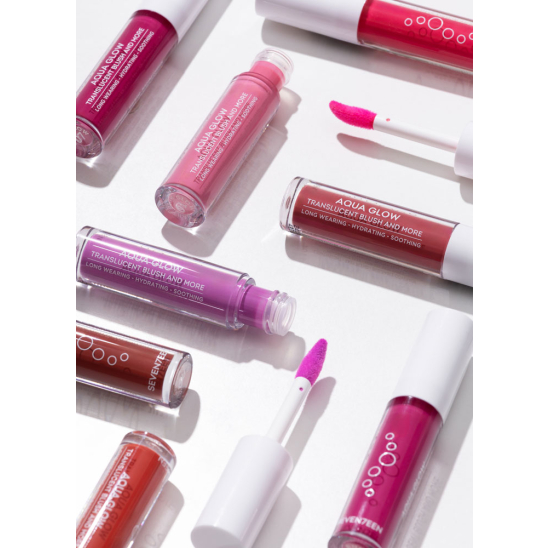 Прозрачные глянцевые сияющие румяна 3в1, 04 Румяное сияние - 4