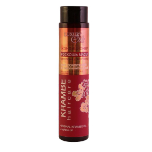 Luxury Oils - Кондиционер Krambe Haircare «Укрепление и рост волос» с органическими маслами крамбе и шафрана350 мл