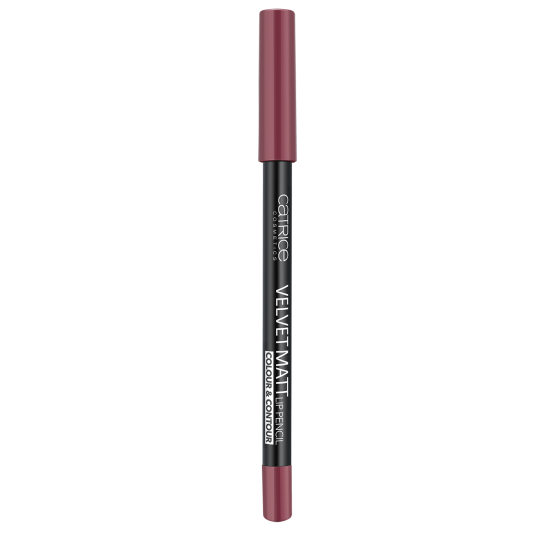 Контур для губ Velvet Matt Lip Pencil Colour & Contour, 030 коричнево-розовый - 1