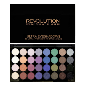 Makeup Revolution - Палетка теней 32 Eyeshadow Palette Mermaids Forever