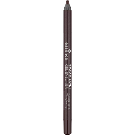Карандаш для глаз гелевый водостойкий Stay & Play Gel Eyeliner, 02 коричневый - 2