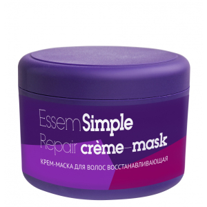 Essem Simple - Крем-маска для волос восстанавливающая, 500 мл