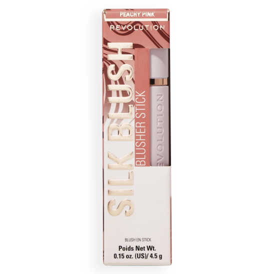 Румяна для лица в стике Skin Silk Marble Blush Stick, Peachy Pink - 4
