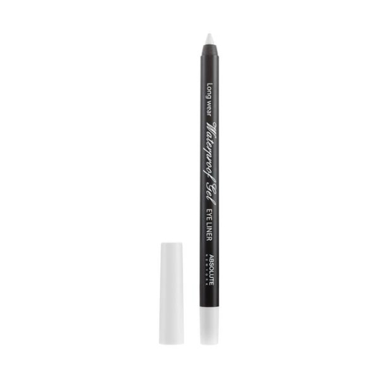 Водостойкий гелевый карандаш для глаз Waterproof Gel Eye Liner White - 1
