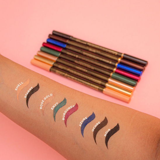 Контур для век Visionary Gel Eyeliner Pencil Burgundy - 3