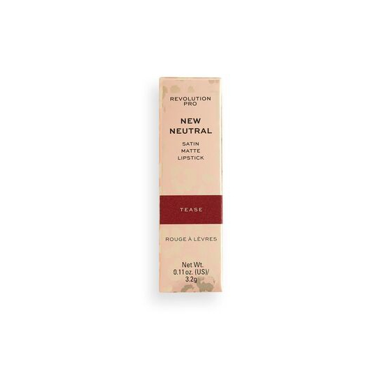 Помада для губ New Neutral Satin Matte Lipstick - Tease - 4