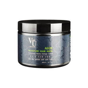 Von U - Маска для волос увлажняющая с алое вера - Aloe Moisture Hair Mask - 480 мл