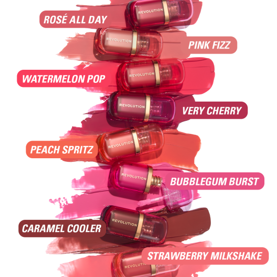 Румяна жидкие Super Dewy Blush Burst, Strawberry Milkshake Cool Pink - 4