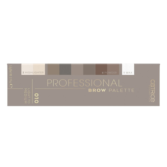 Палетка для бровей professional brow palette Light To Medium - 1