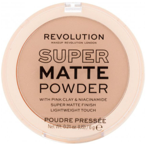 Makeup Revolution - Матирующая пудра для лица Super Matte Pressed Powder, Tan