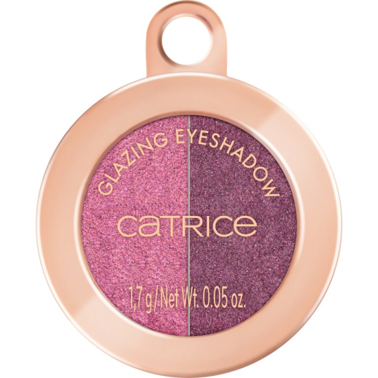 Тени для век двойные HollyGlazing Eyeshadow, C01 - 1