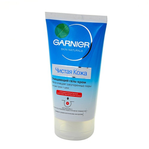 Garnier - Гель-крем для умывания Глубокое Очищение Skin Naturals - 150 мл