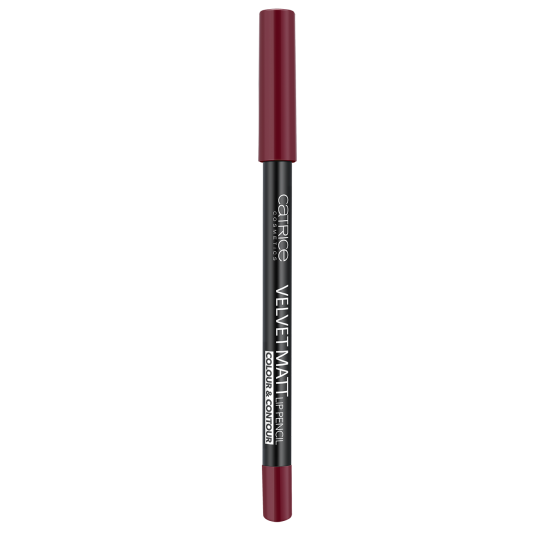 Контур для губ Velvet Matt Lip Pencil Colour & Contour, 060 винный - 1