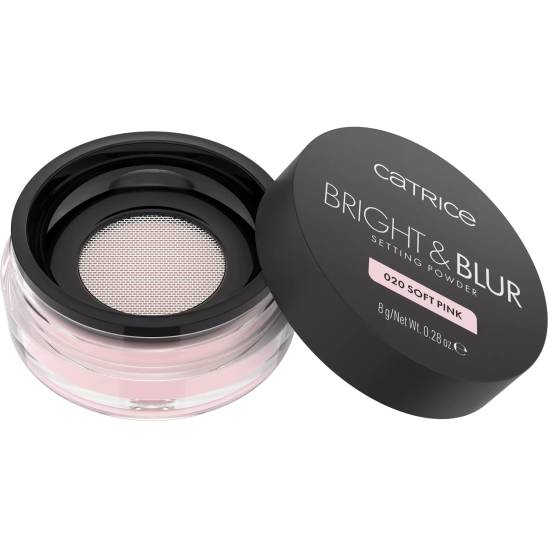 Пудра рассыпчатая Bright & Blur Setting Powder, 020 Soft Pink - 2