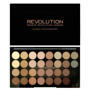 Makeup Revolution - Набор из 32 оттенков теней 32 Eyeshadow palette - Beyond Flawless