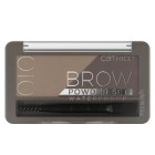 Водостойкая пудра для бровей в наборе Brow Powder Set Waterproof, 010 Ash Blond