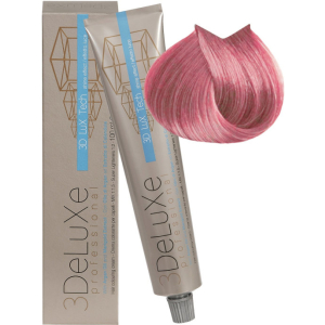 3Deluxe Professional - Крем-краска для волос, Микстон Розовый100 мл