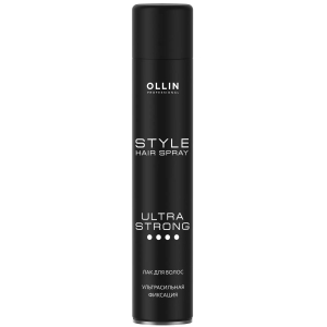 Ollin Professional - Лак для волос ультрасильной фиксации500 мл