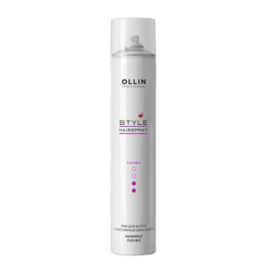 Ollin Professional - Лак для волос эластичной фиксации - 450 мл