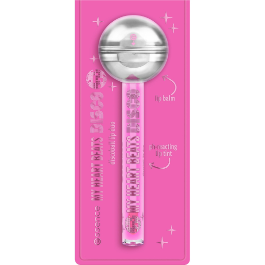 Тинт и бальзам для губ 2 в 1 My Heart Beats Disco discoball lip duo 01 - 2