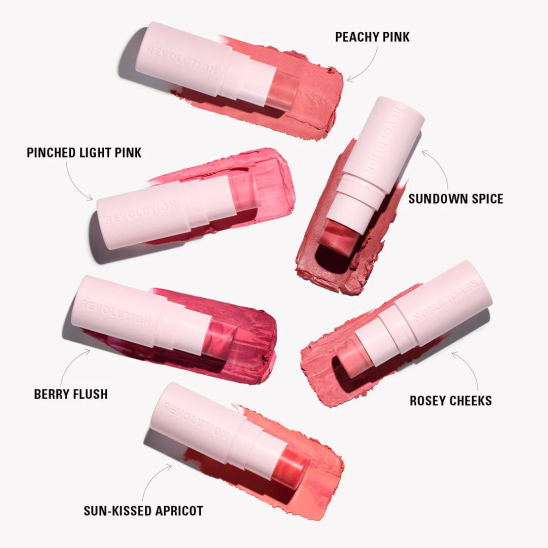Румяна для лица в стике Skin Silk Marble Blush Stick, Rosy Cheek - 5
