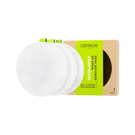 Многоразовые салфетки для снятия макияжа Wash Away Make Up Remover Pads - 1